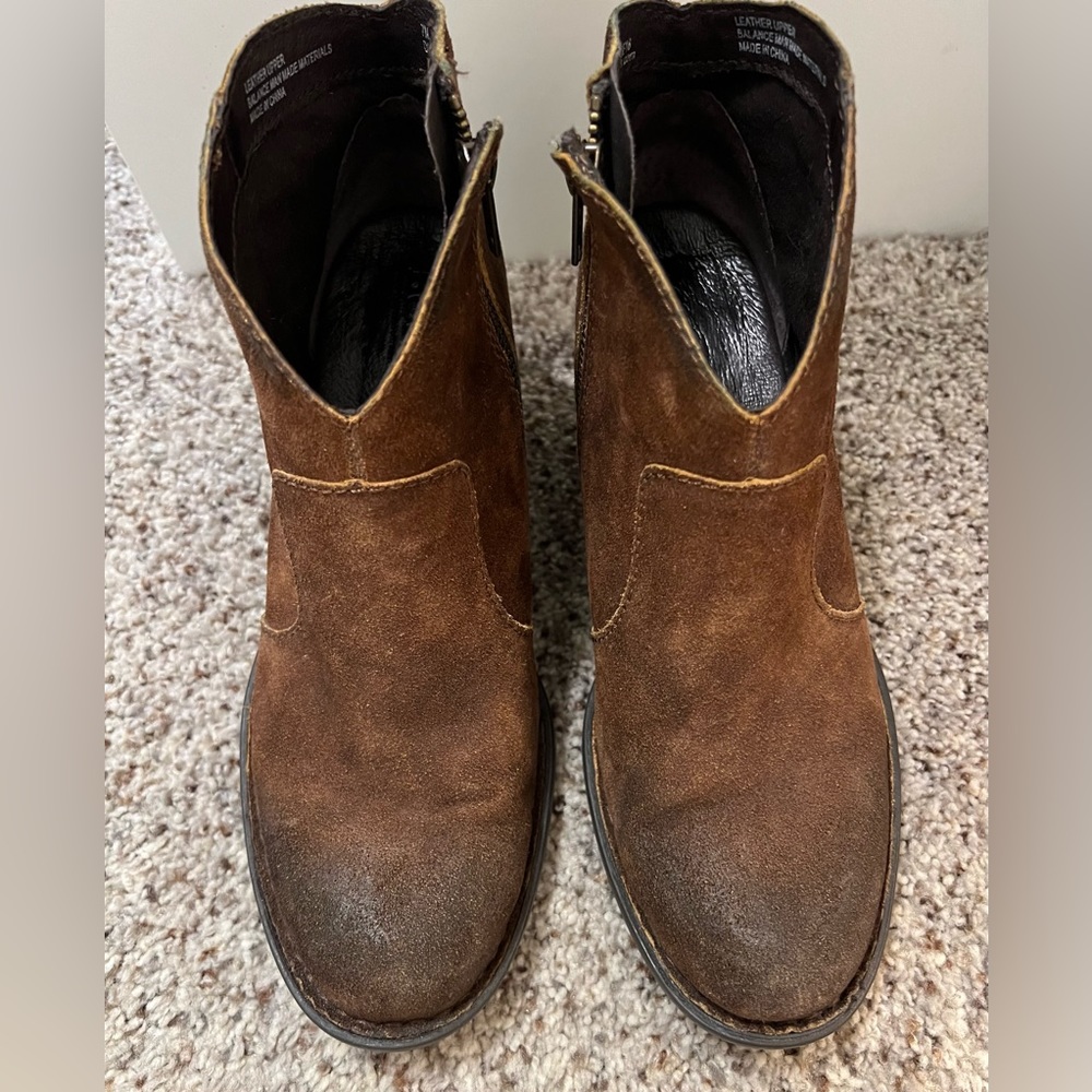 Born Distressed Ankle Boots
